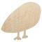 Sweet Owl Doodle Unfinished Wood Shape Piece Cutout for DIY Craft Projects